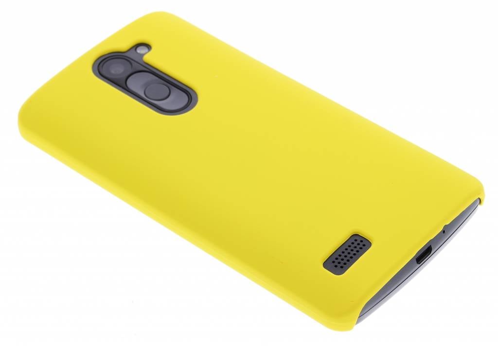 Image of Geel effen hardcase voor de hoesje LG L Bello / L80 Plus