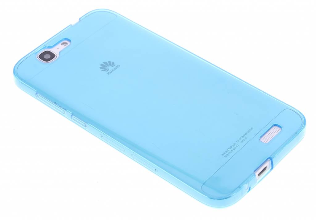 Image of Turquoise transparante gel case voor de Huawei Ascend G7