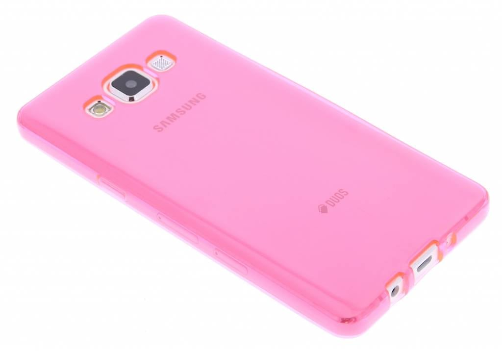 Image of Fuchsia transparante gel case voor de Samsung Galaxy A5