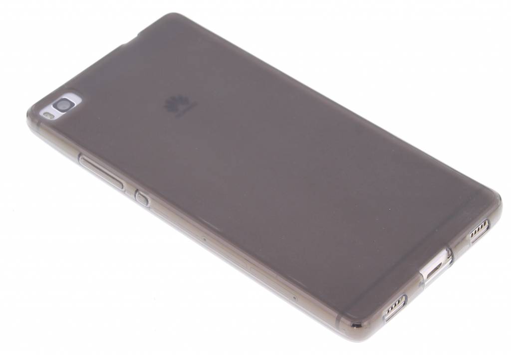 Image of Grijs hard siliconen hoesje voor de Huawei P8