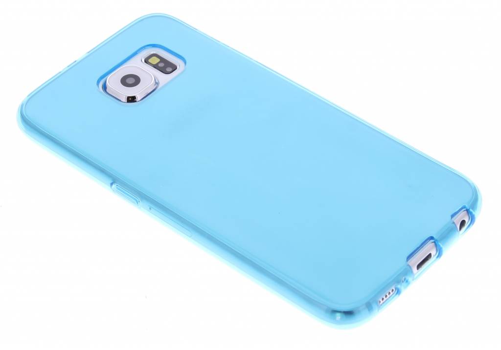 Image of Turquoise transparante gel case voor de Samsung Galaxy S6