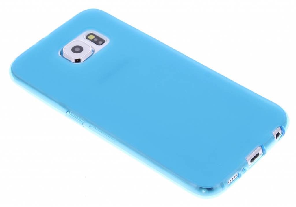 Image of Turquoise hard siliconen hoesje voor de Samsung Galaxy S6