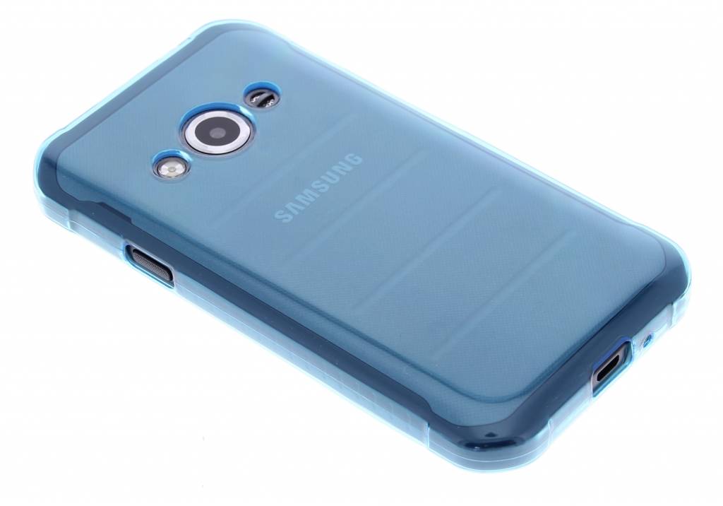 Image of Turquoise transparante gel case voor de Samsung Galaxy Xcover 3