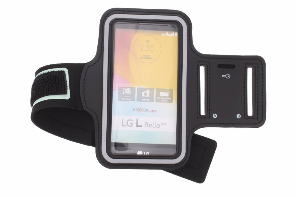 Image of Zwarte sportarmband voor de LG L Bello / L80 Plus