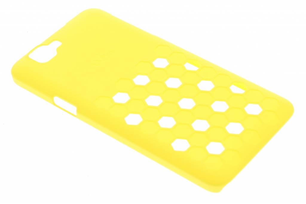 Image of Clip Slim voor de Wiko Rainbow 4G - Yellow neon