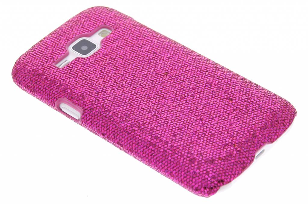 Image of Fuchsia glamour design hardcase hoesje voor de Samsung Galaxy J1