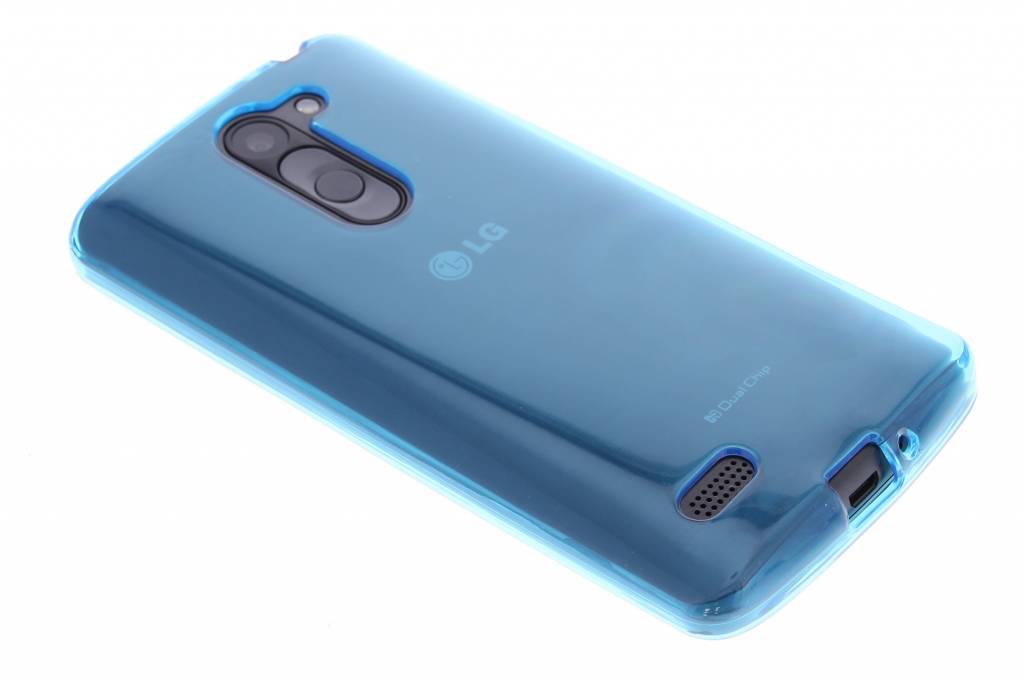 Image of Turquoise transparante gel case voor de LG L Bello / L80 Plus