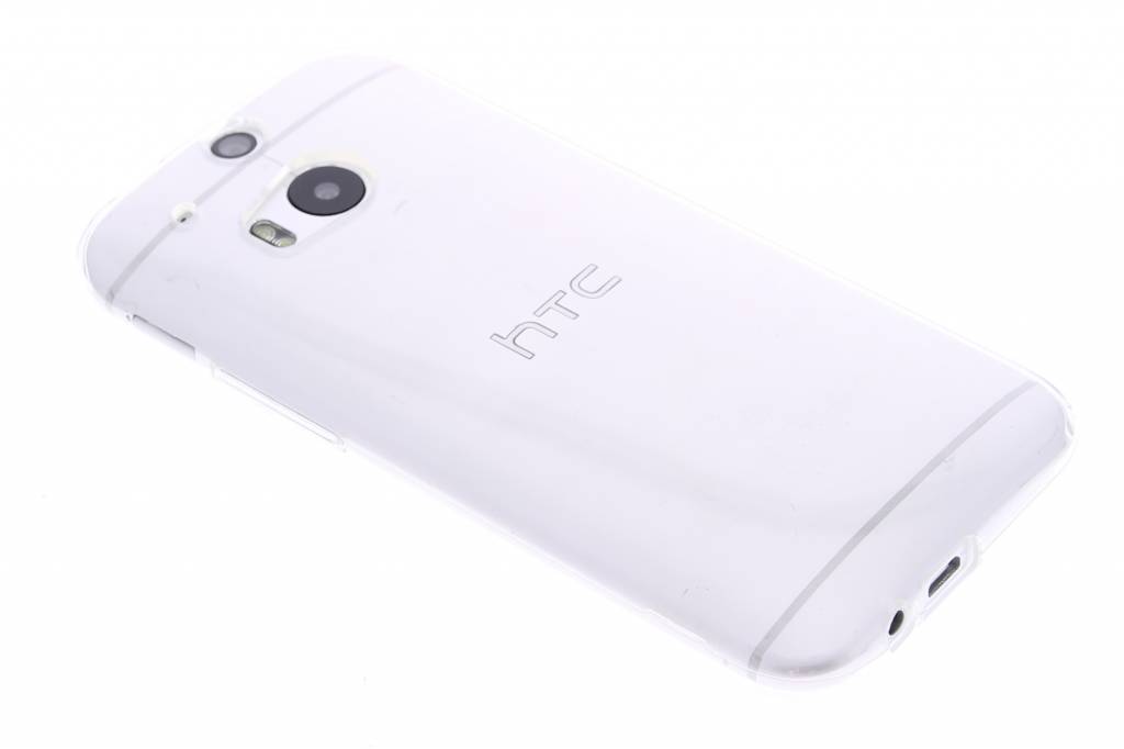 Image of Ttransparante gel case voor de HTC One M8 / M8s