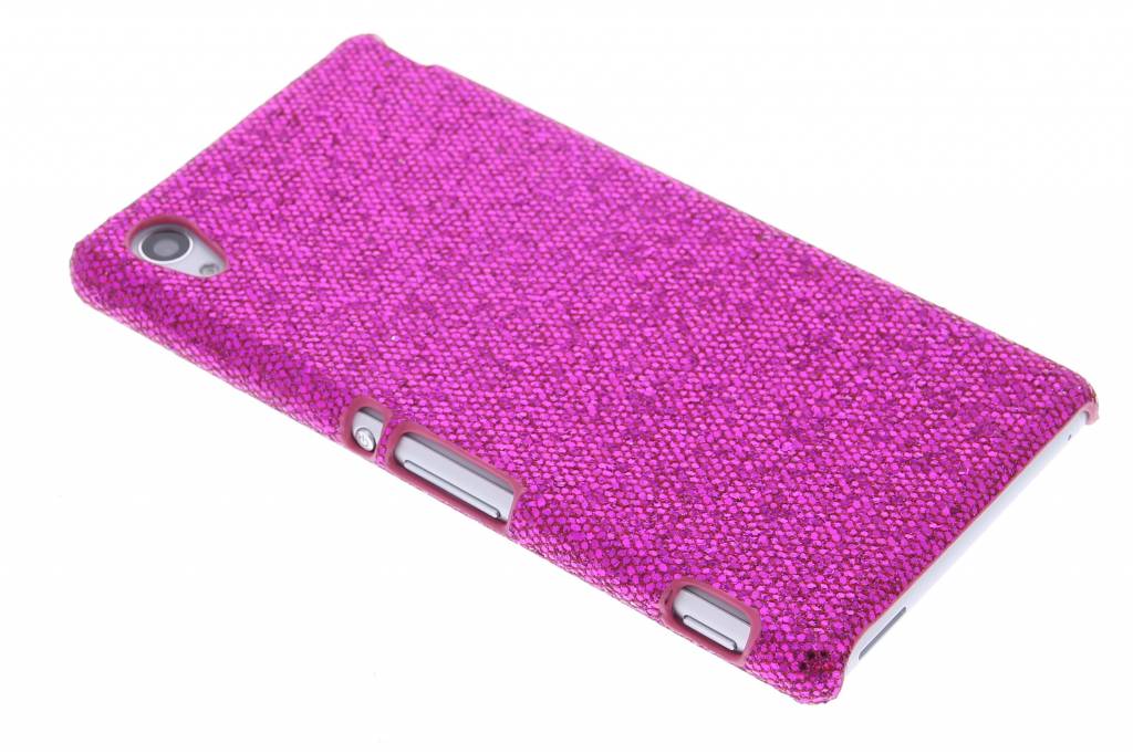 Image of Fuchsia glamour design hardcase hoesje voor de Sony Xperia M4 Aqua