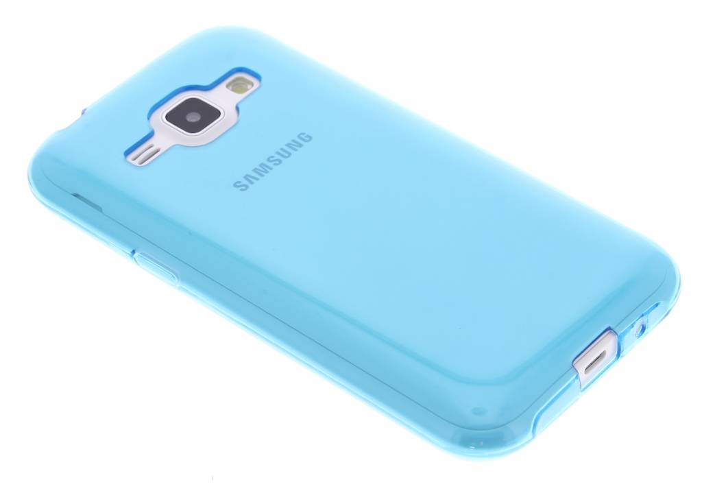 Image of Turquoise transparante gel case voor de Samsung Galaxy J1