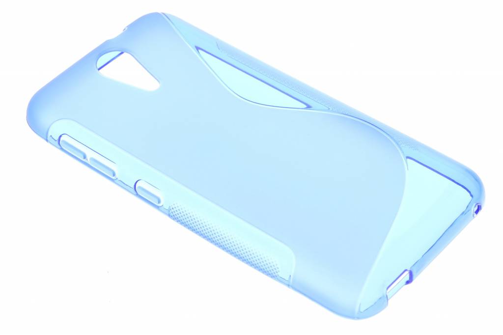 Image of Blauw S-line TPU hoesje voor de HTC Desire 620