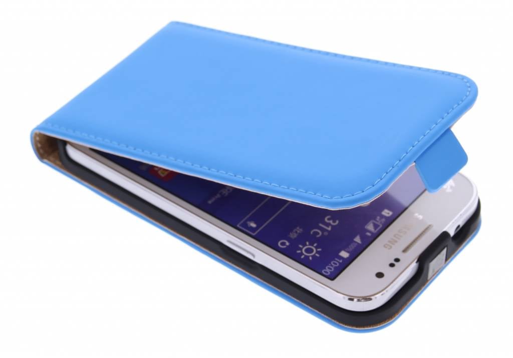 Image of Luxe Flipcase voor de Samsung Galaxy Core Prime - Blauw