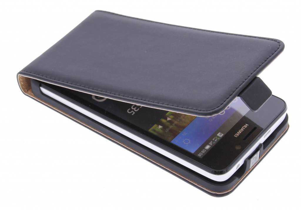 Image of Luxe Flipcase voor de Huawei Y635 - Zwart