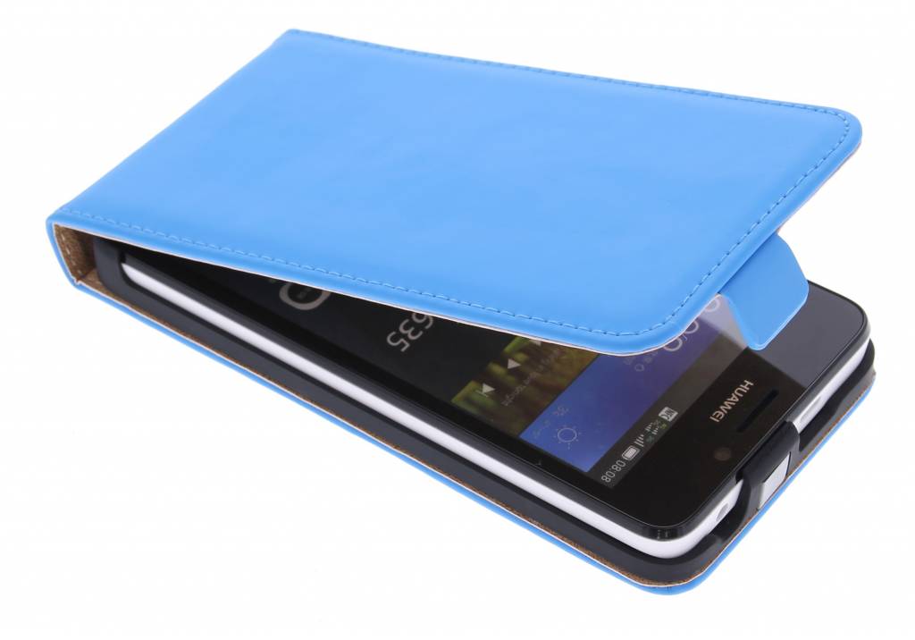 Image of Luxe Flipcase voor de Huawei Y635 - Blauw