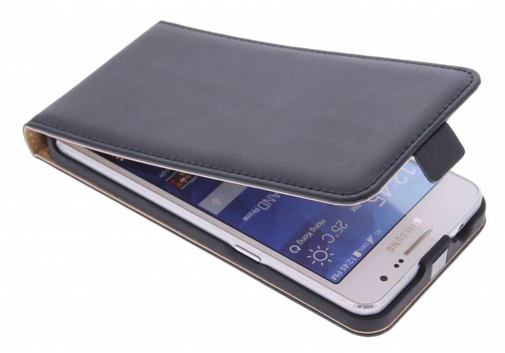 Image of Luxe Flipcase voor de Samsung Galaxy Grand Prime - Zwart