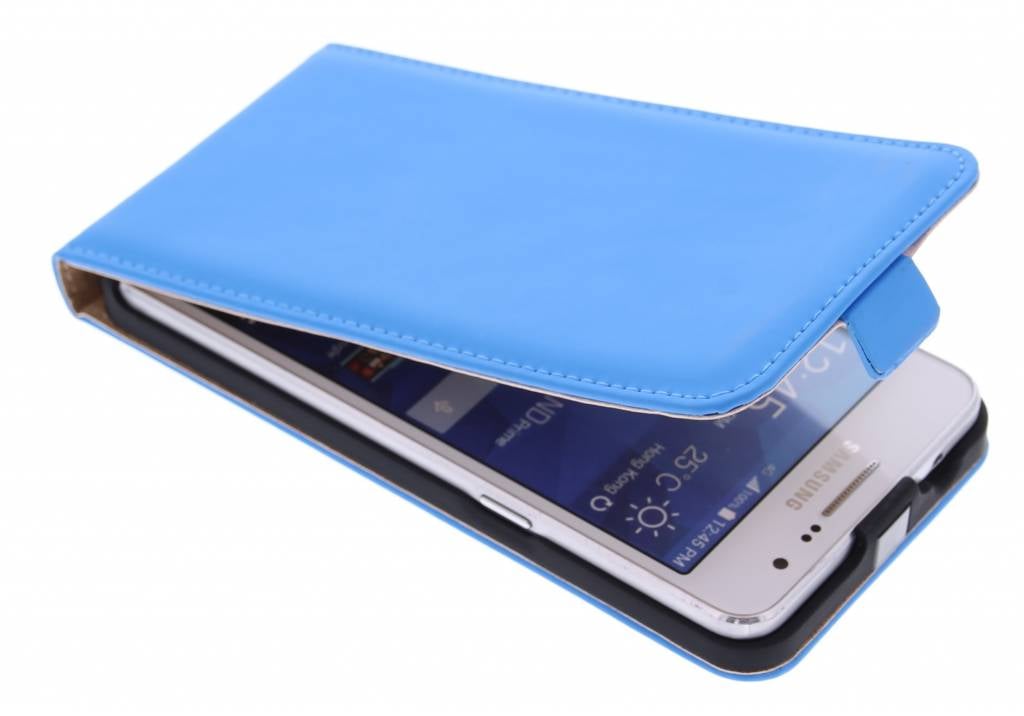 Image of Luxe Flipcase voor de Samsung Galaxy Grand Prime - Blauw