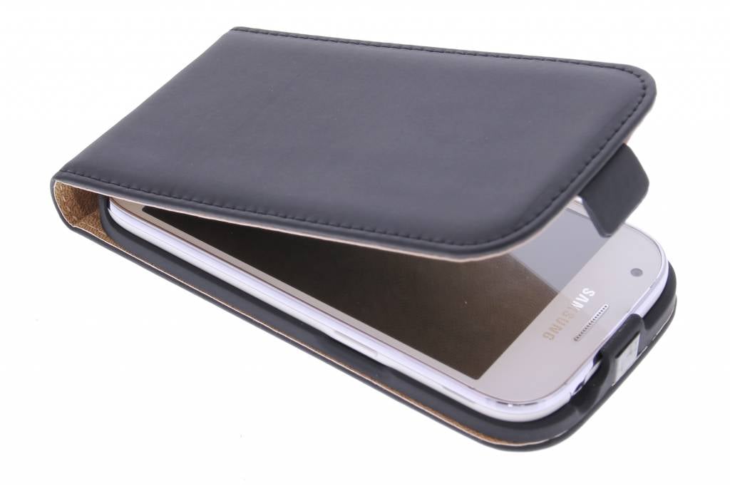 Image of Luxe Flipcase voor de Samsung Galaxy Ace 4 - Zwart