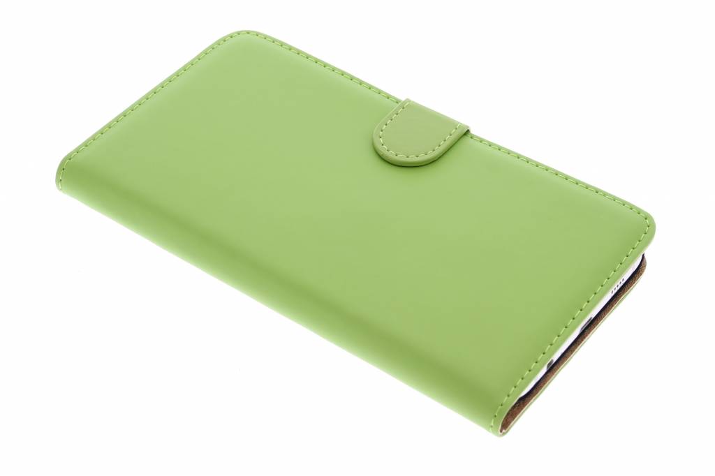 Image of Luxe Book Case voor de Samsung Galaxy S6 Edge Plus - Groen