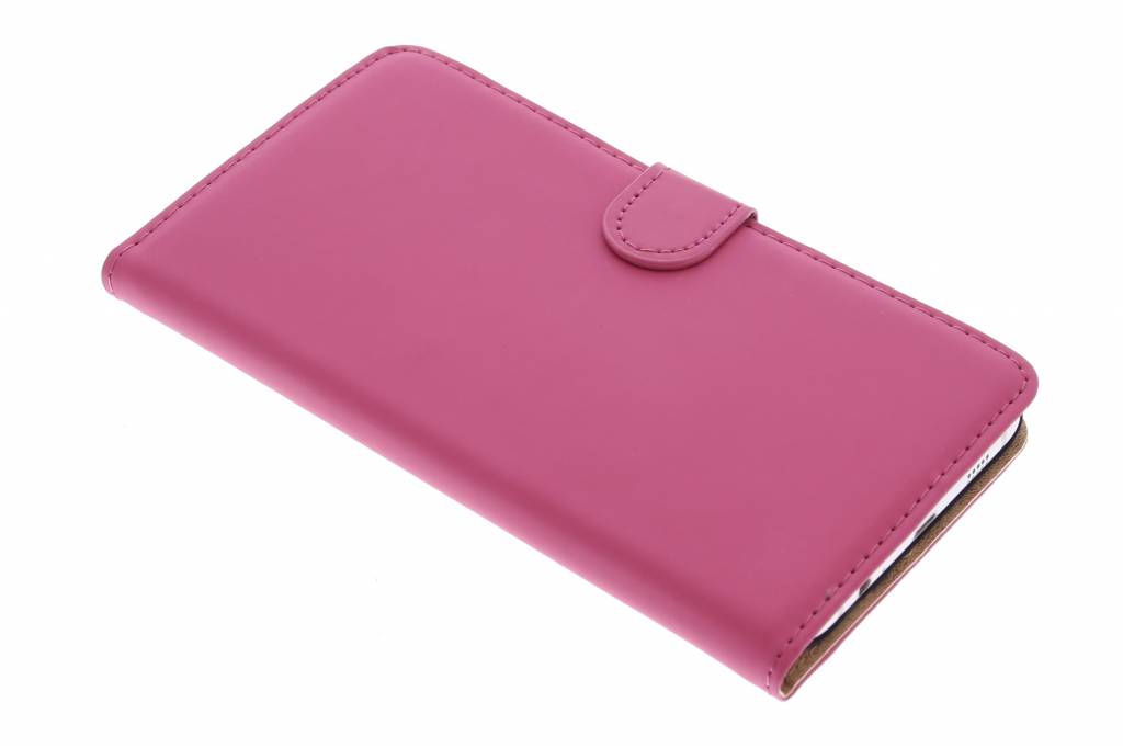 Image of Luxe Book Case voor de Samsung Galaxy S6 Edge Plus - Fuchsia