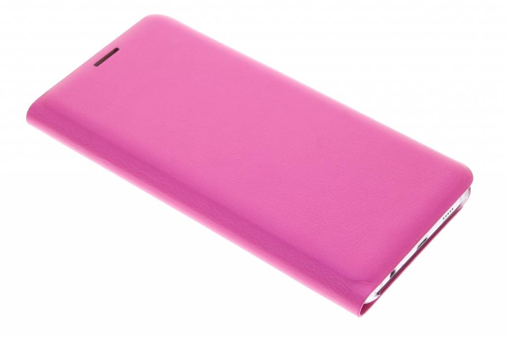 Image of Fuchsia slim booktype hoes voor de Samsung Galaxy S6 Edge Plus