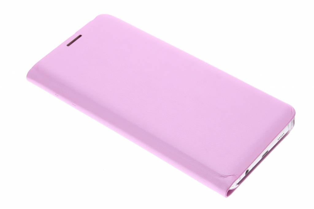 Image of Roze slim booktype hoes voor de Samsung Galaxy S6 Edge Plus