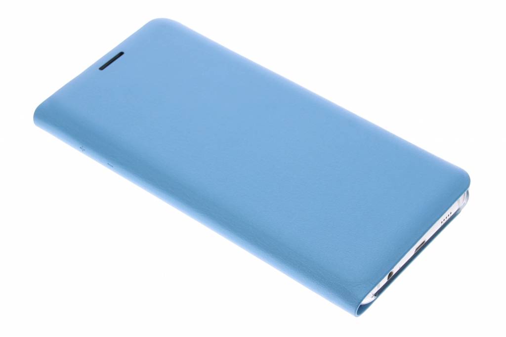 Image of Staal blauwe slim booktype hoes voor de Samsung Galaxy S6 Edge Plus