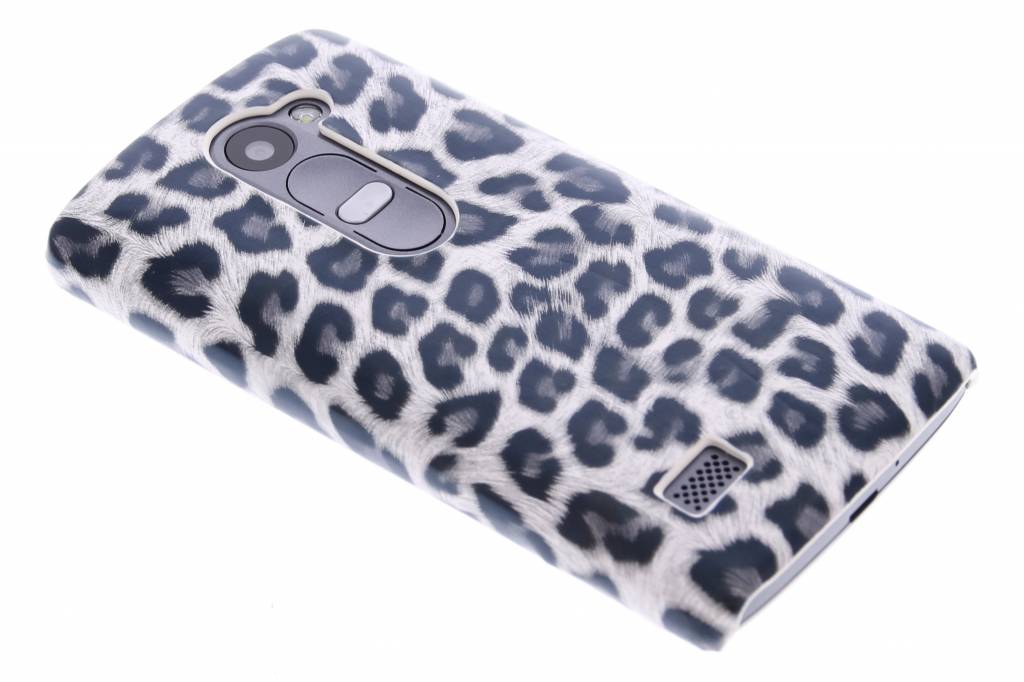 Image of Grijs luipaard design hardcase hoesje voor de LG Leon