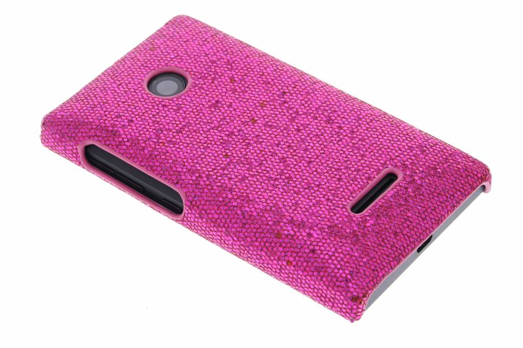 Image of Fuchsia glamour design hardcase hoesje voor de Microsoft Lumia 435