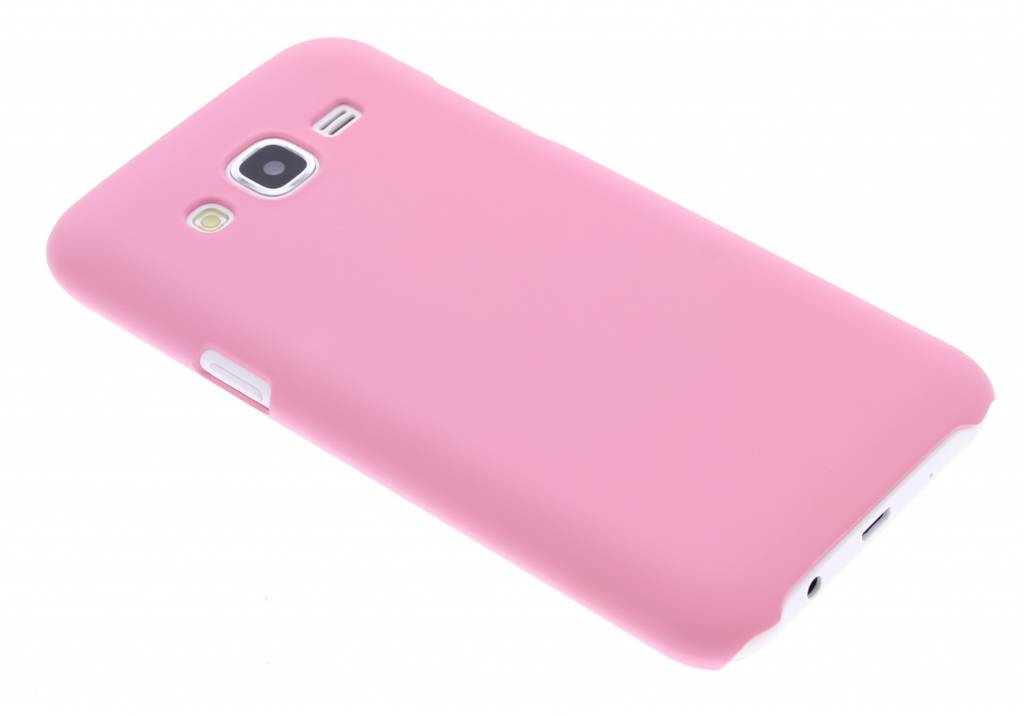 Image of Poederroze effen hardcase hoesje voor de Samsung Galaxy J5