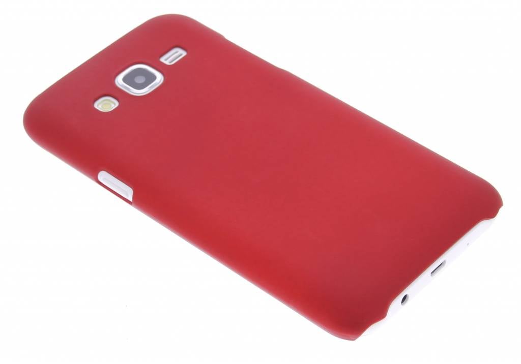 Image of Rood effen hardcase hoesje voor de Samsung Galaxy J5