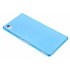Blauw ultra thin transparant TPU hoesje voor de Sony Xperia M4 Aqua Blauw ultra thin transparant TPU hoesje voor de Sony Xperia M4 Aqua