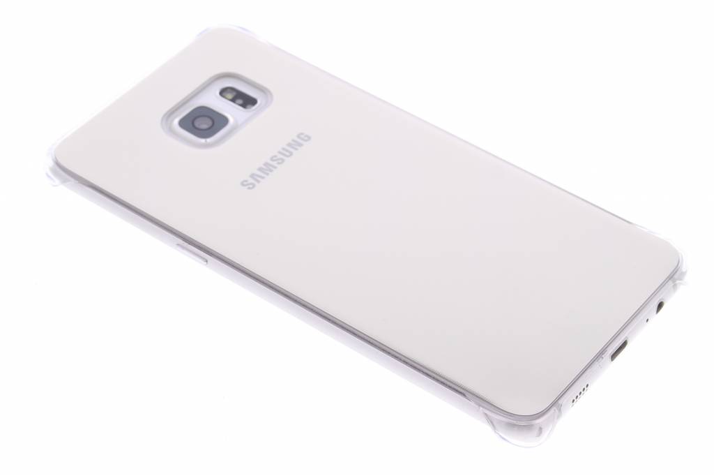 Image of originele Clear Cover voor de Samsung Galaxy S6 Edge Plus - Goud