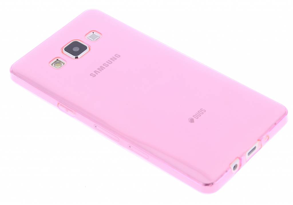 Image of Roze ultra thin transparant TPU hoesje voor de Samsung Galaxy A5