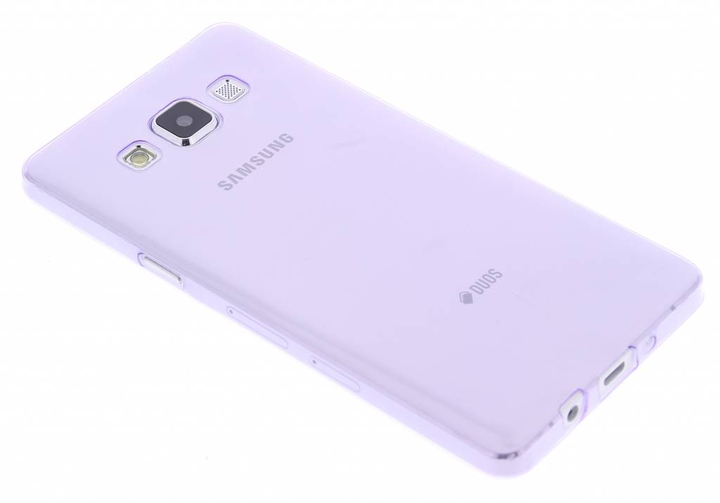 Image of Paars ultra thin transparant TPU hoesje voor de Samsung Galaxy A5