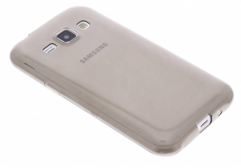 Image of Grijs ultra thin transparant TPU hoesje voor de Samsung Galaxy J1