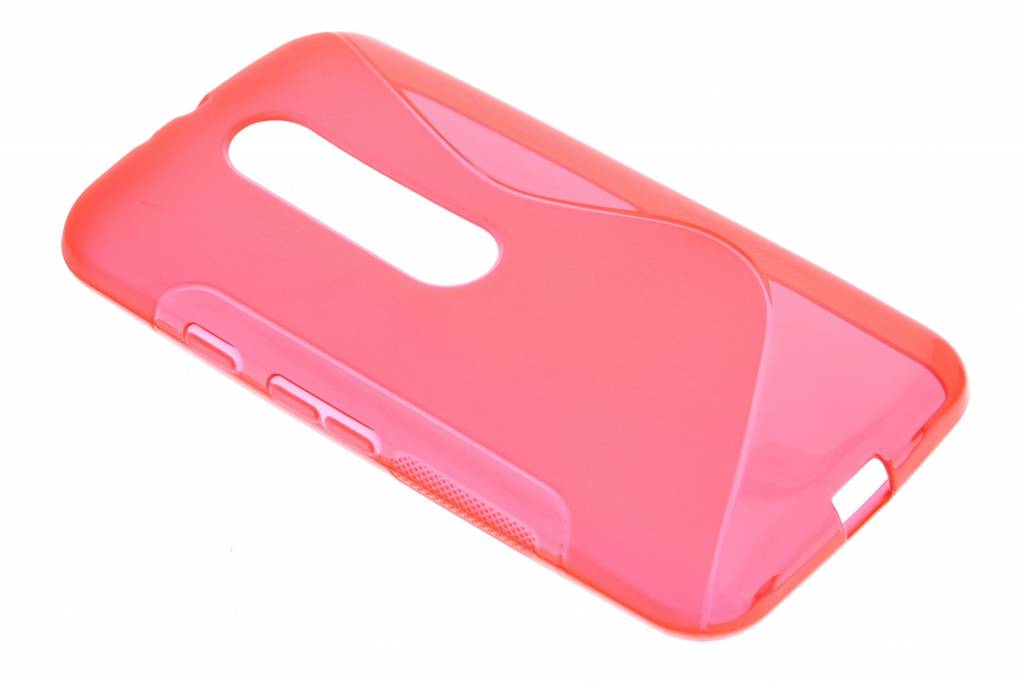 Image of Rood S-line TPU hoesje voor de Motorola Moto G 3rd Gen