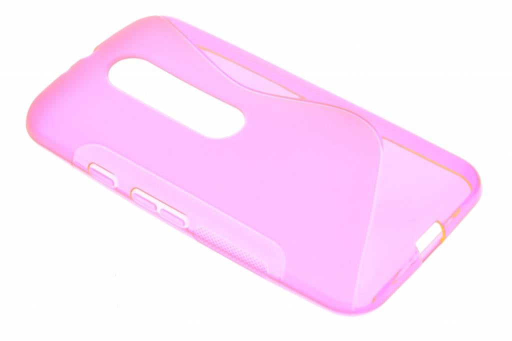 Image of Roze S-line TPU hoesje voor de Motorola Moto G 3rd Gen