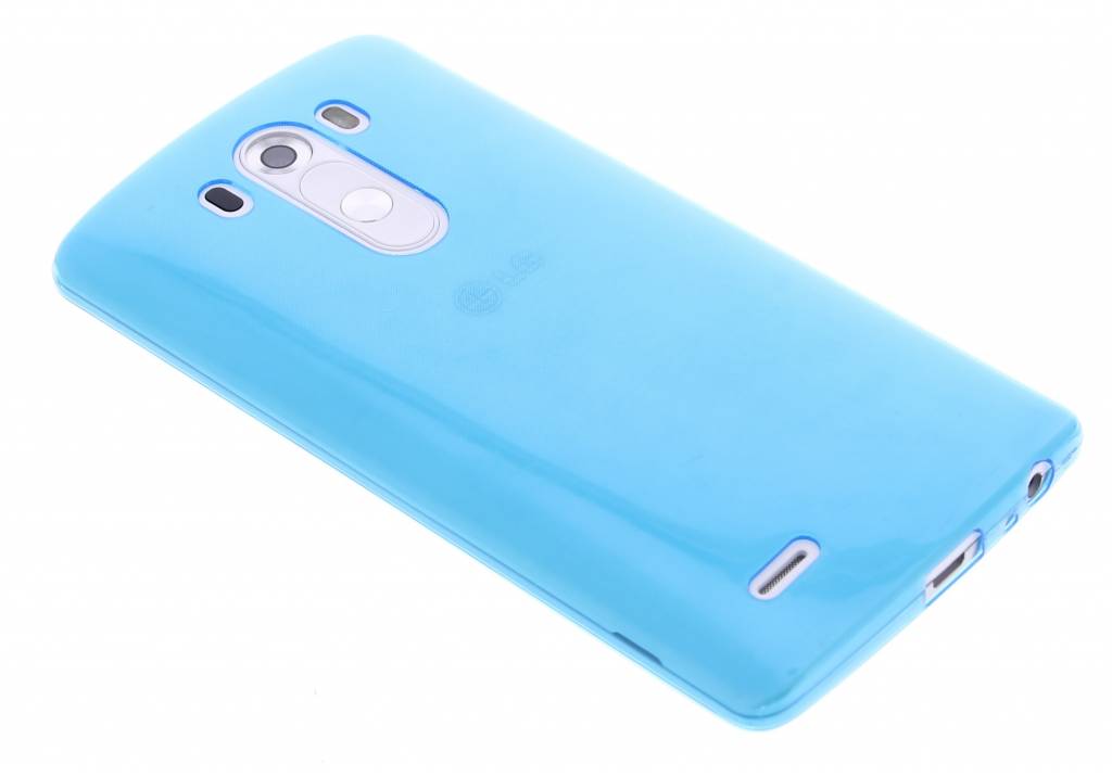 Image of Blauw ultra thin transparant TPU hoesje voor de LG G3