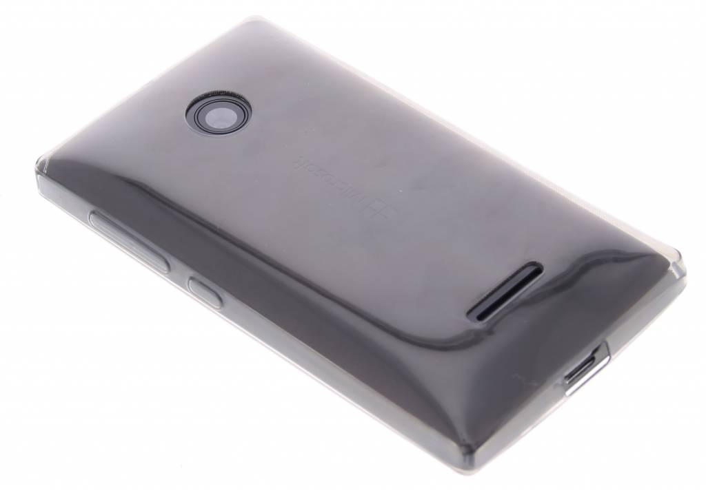 Image of Grijs ultra thin transparant TPU hoesje voor de Microsoft Lumia 532