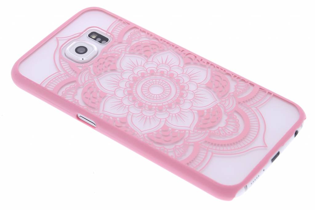 Image of Roze mandala mat hardcase hoesje voor de Samsung Galaxy S6