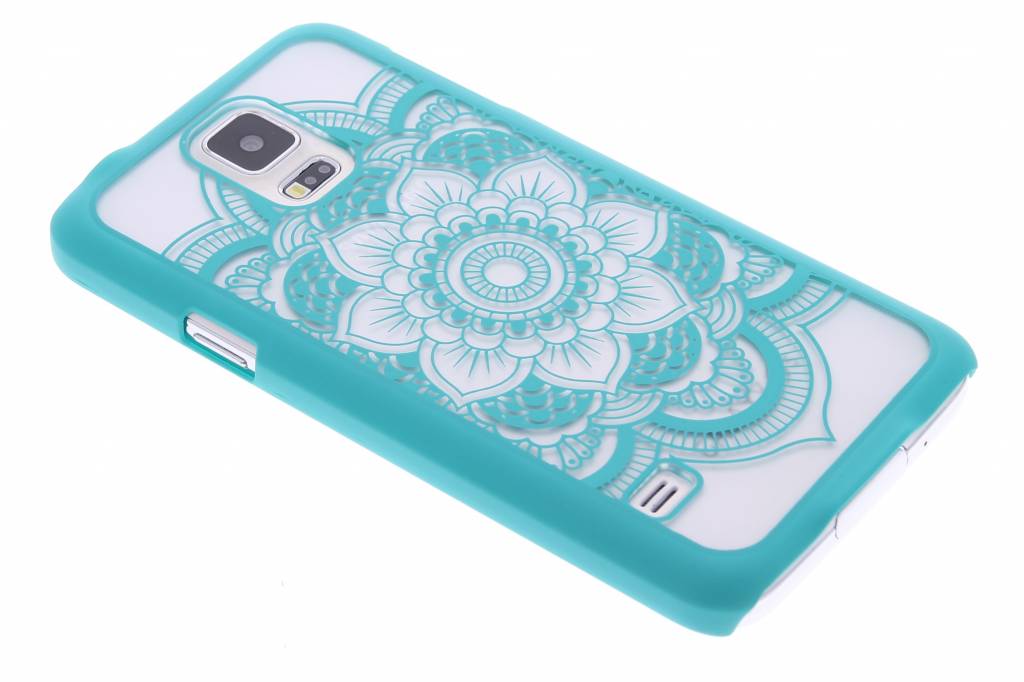 Image of Mintgroen mandala mat hardcase hoesje voor de Samsung Galaxy S5 (Plus) / Neo