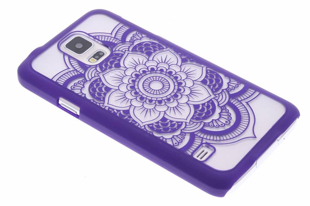 Image of Paars mandala mat hardcase hoesje voor de Samsung Galaxy S5 (Plus) / Neo