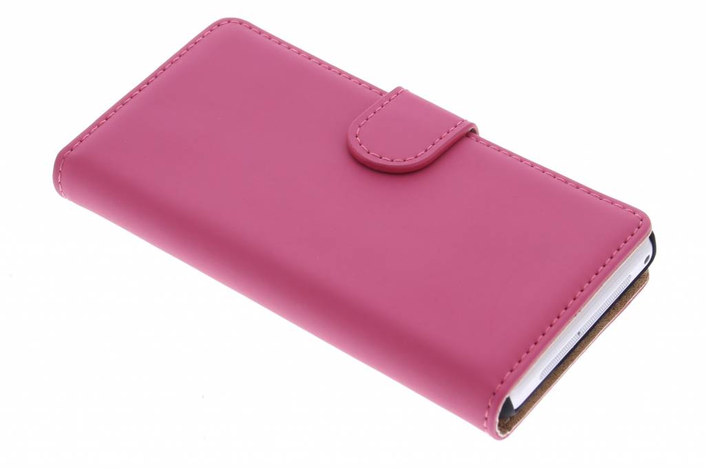 Image of Luxe Book Case voor de Sony Xperia Z1 Compact - Fuchsia