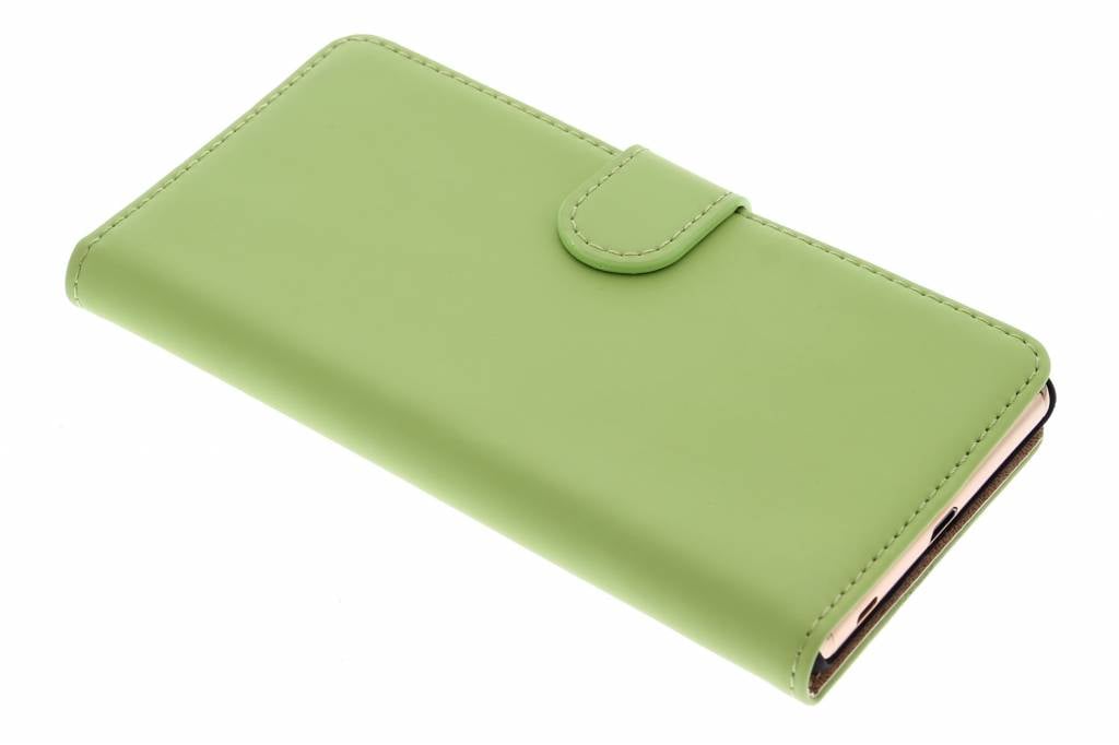 Image of Luxe Book Case voor de Sony Xperia Z3 Plus - Groen