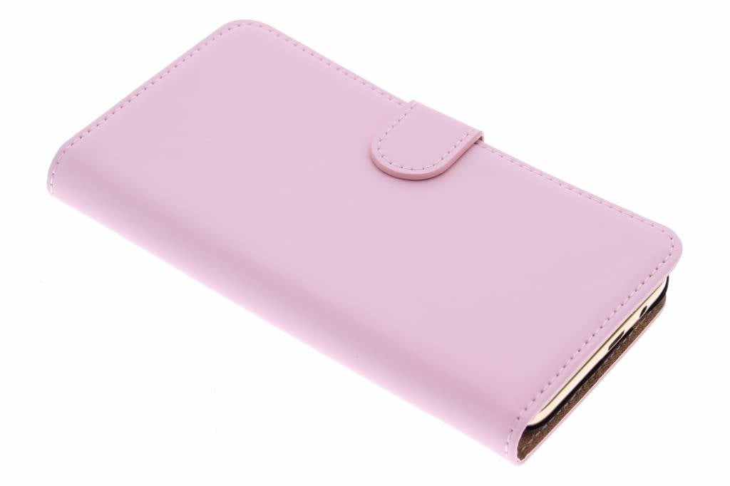 Image of Luxe Book Case voor de HTC One M9 Plus - Poederroze