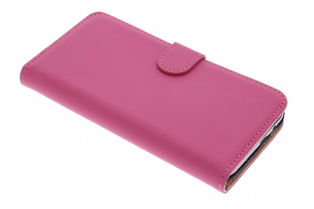 Image of Luxe Book Case voor de HTC One M9 Plus - Fuchsia