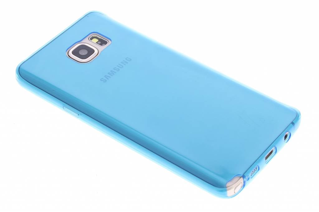 Image of Blauw ultra thin transparant TPU hoesje voor de Samsung Galaxy Note 5