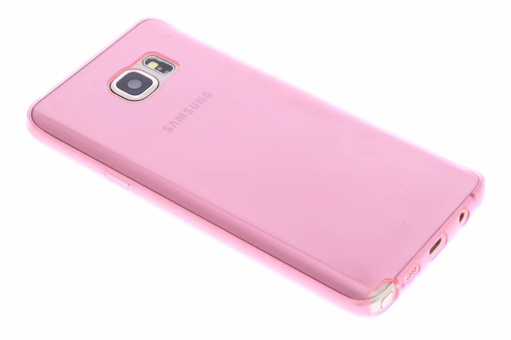 Image of Roze ultra thin transparant TPU hoesje voor de Samsung Galaxy Note 5