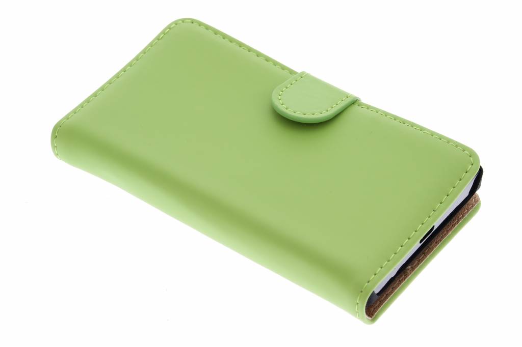 Image of Luxe Book Case voor de Microsoft Lumia 532 - Groen