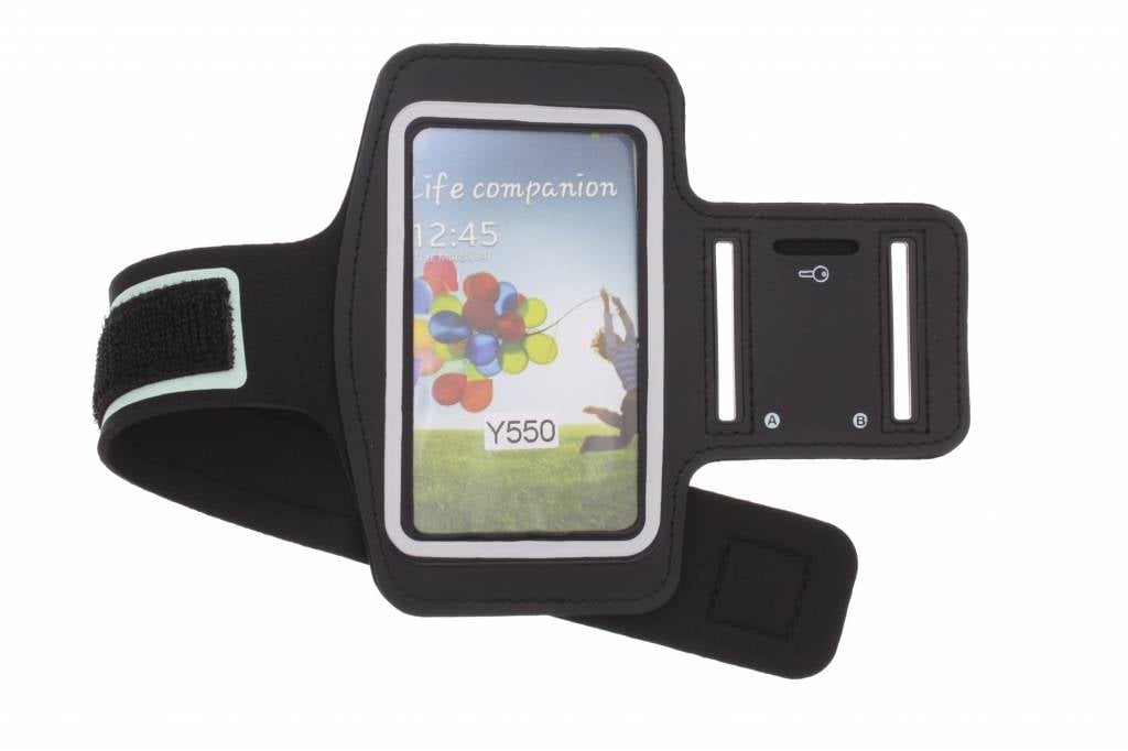 Image of Zwarte sportarmband voor de Huawei Ascend Y550